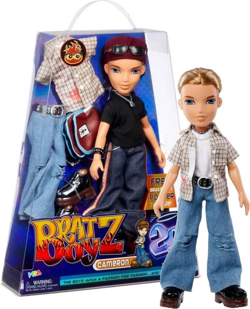 Bratz Boyz 20 Yearz - Cameron z ubraniami Zdjęcie produktu 
