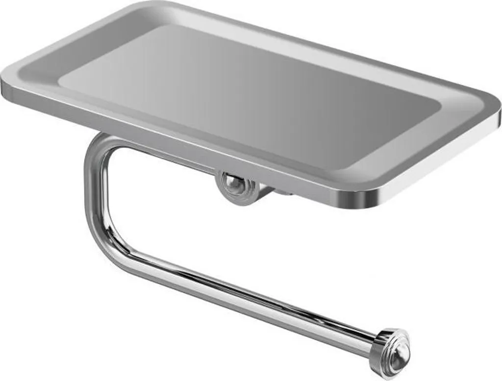 Porte-rouleau toilette avec support téléphone portable Steinberg 550