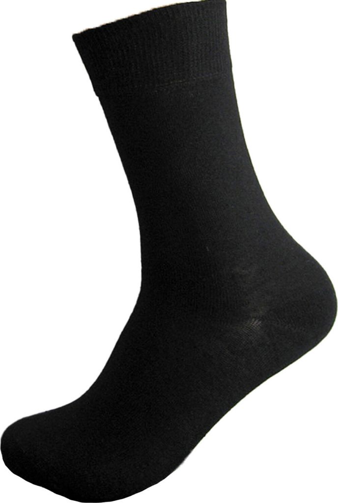 RS - Herren Socken Baumwolle - 3 Paar schwarz-43-46 Produktbild 
