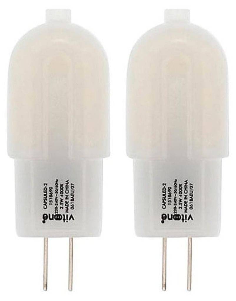 VITO G4 LED Kapsellampe 2,5W 215lm 4000K 240V 16mm Dimmbar Produktbild 