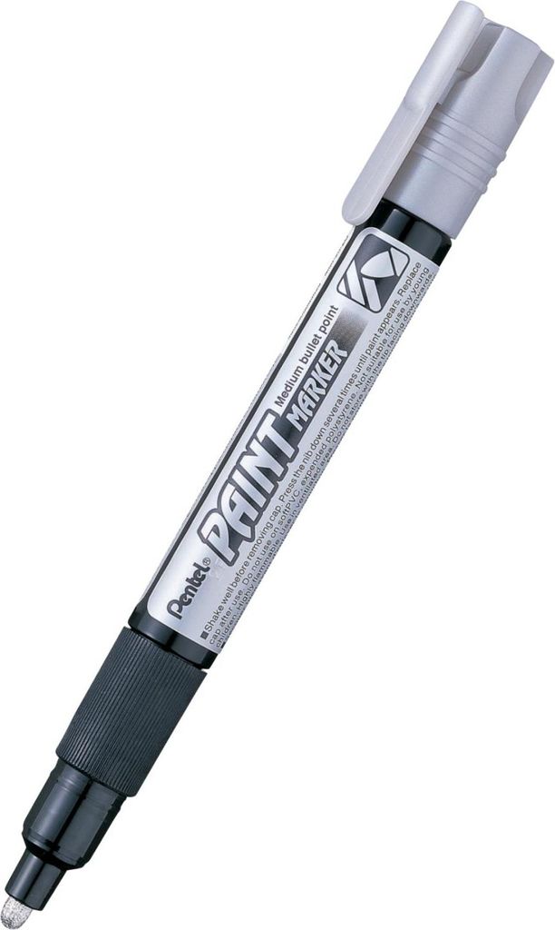 Pentel Ölmarker Rund Silber für Renovierungsbuchstaben MMP20-Z