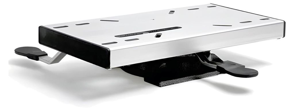 Sitzschiene drehbar & verschiebbar, arretierbar, Aluminium, für Bootssitze & Camper, passende Stuhlfüße bei uns im Shop