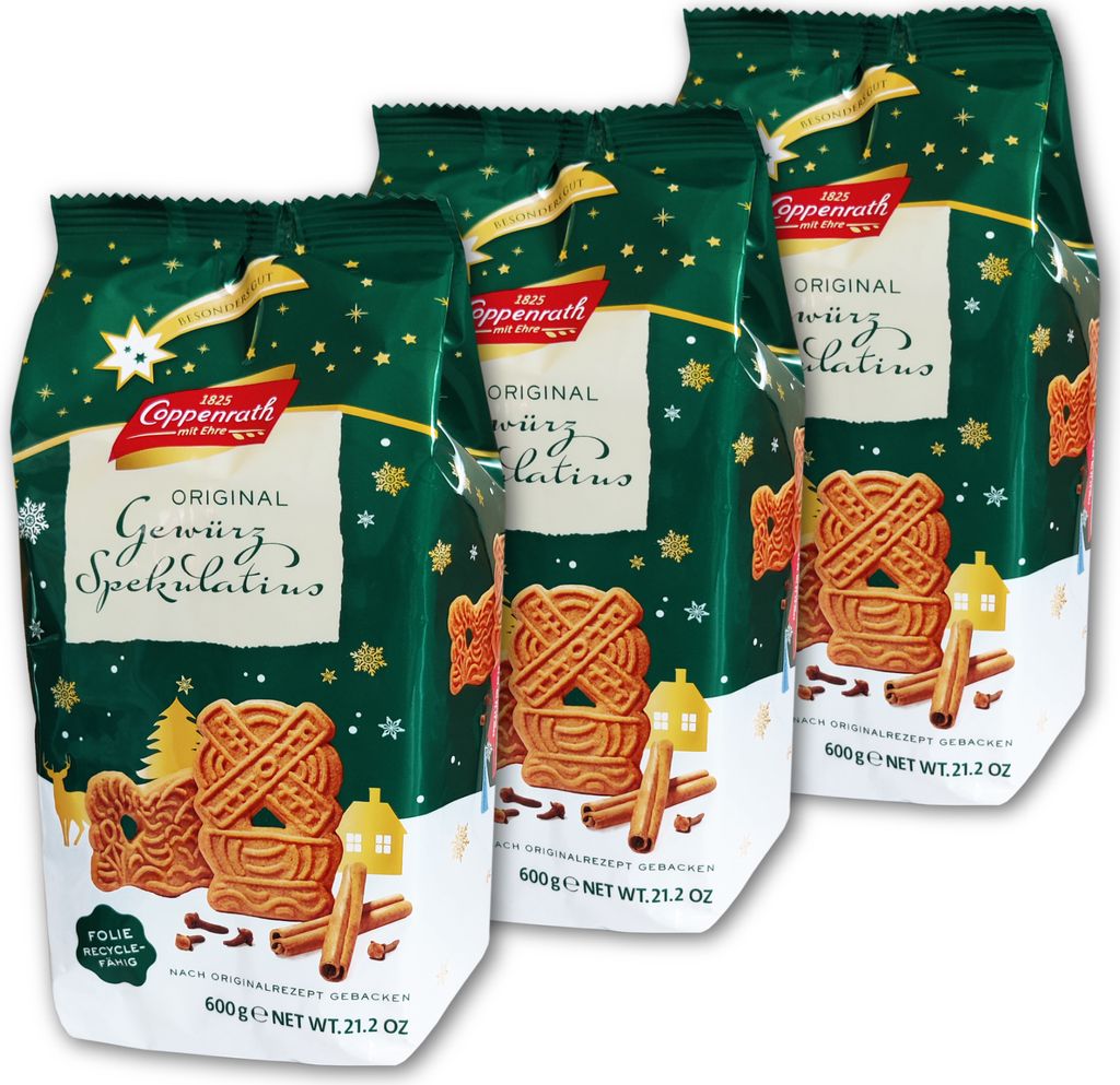 Coppenrath Gewürz Spekulatius 3 x 600g Produktbild 
