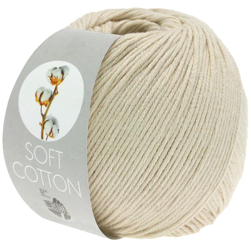 Lana Grossa - Soft Baumwolle 0003 grège Produktbild 