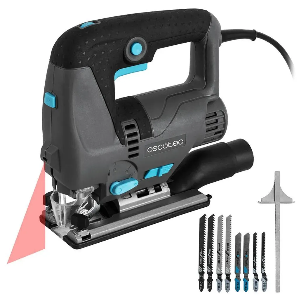 Scie sauteuse Cecotec Multicut 8000 Argent 220V avec Variateur de Vitesse