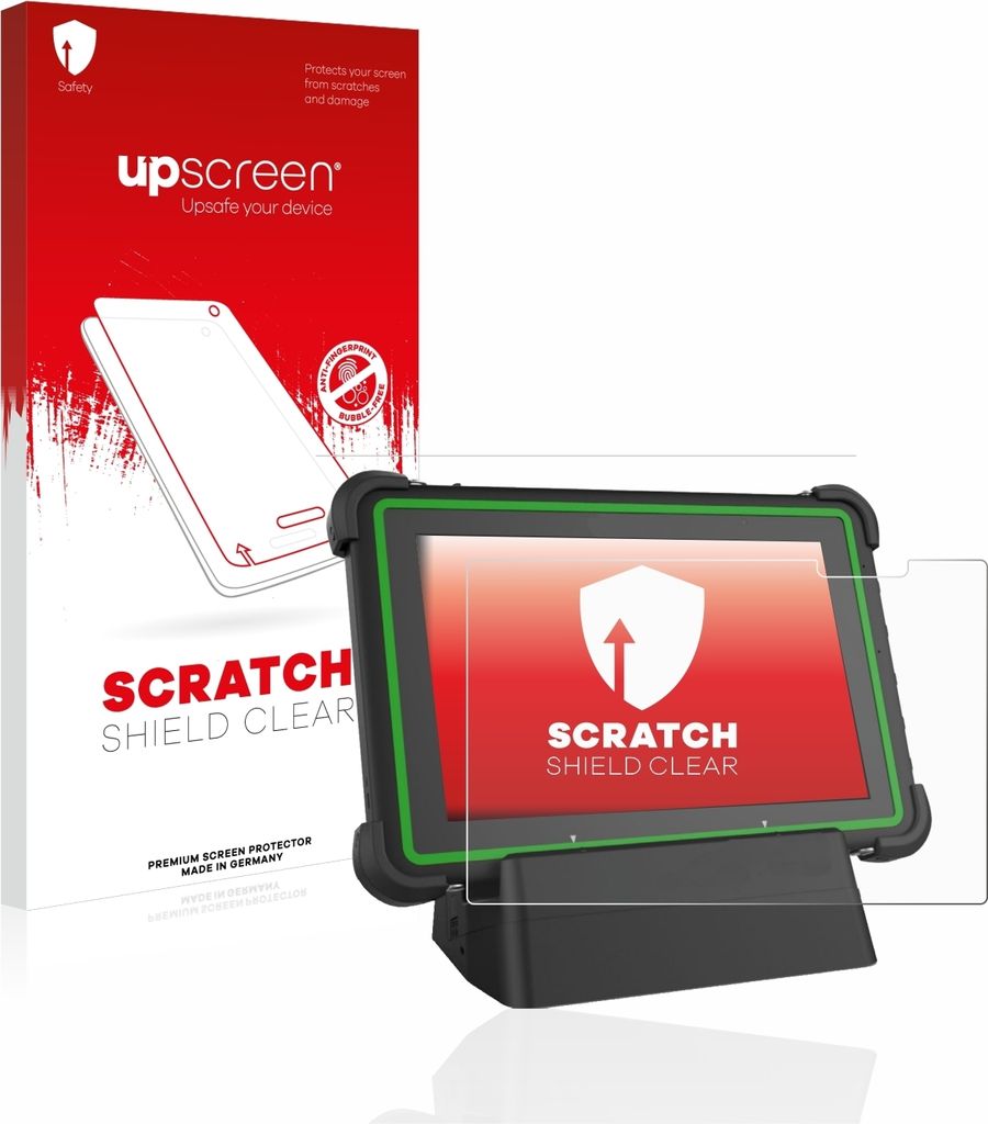 upscreen Schutzfolie für Hella Gutmann Mega Macs X (tablet) Displayschutz Displayschutzfolie Folie Klar Transparent