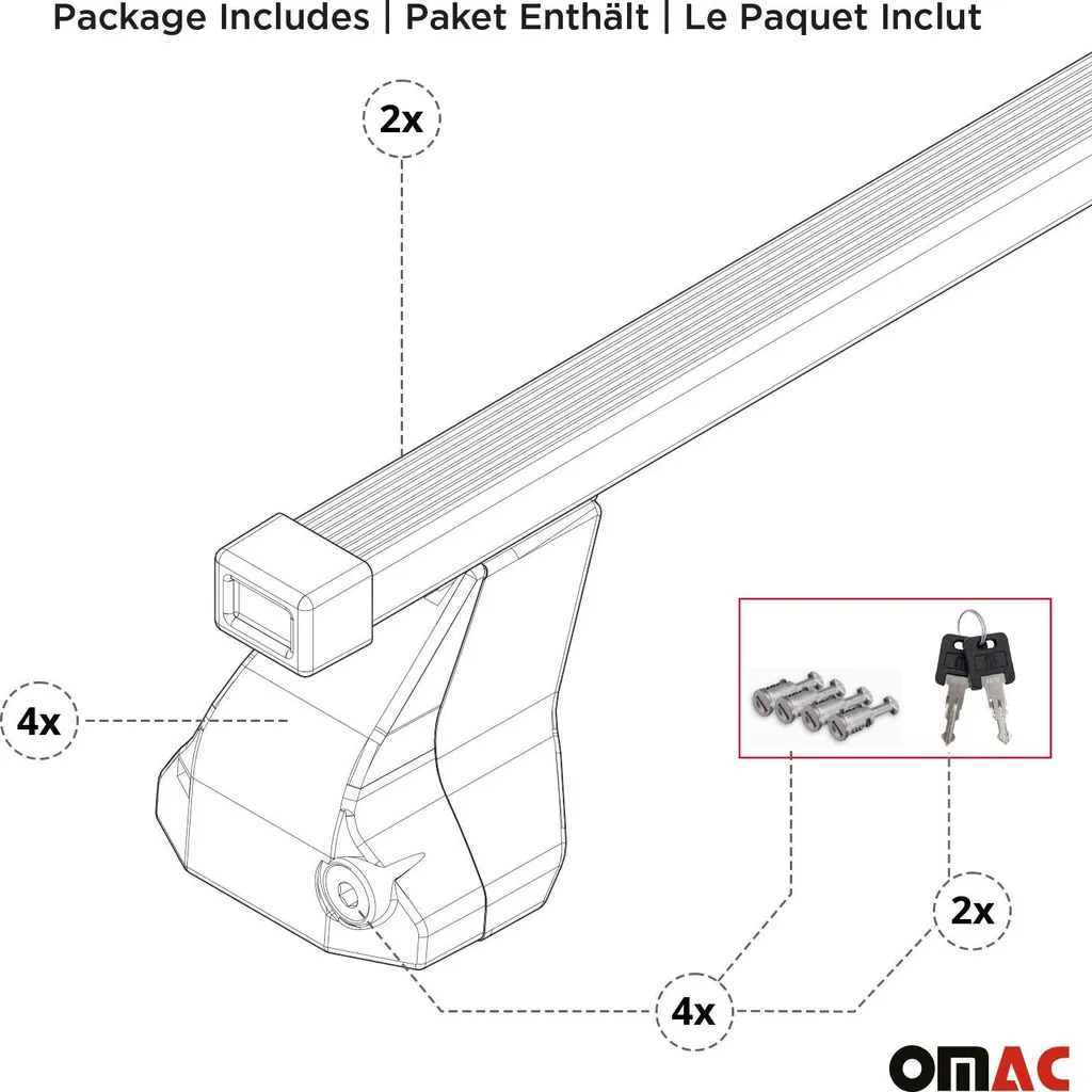 Barre Portapacchi Mercedes Citan W415 2012-25 Menabo Acciaio Grigio - 7