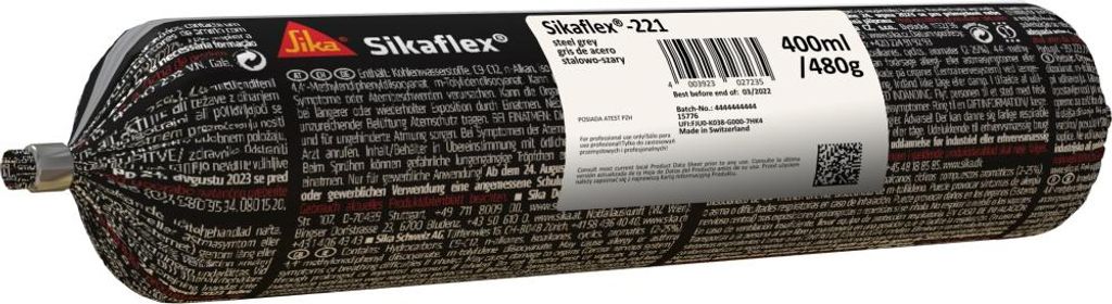 Sikaflex 221 schwarz - 400ml