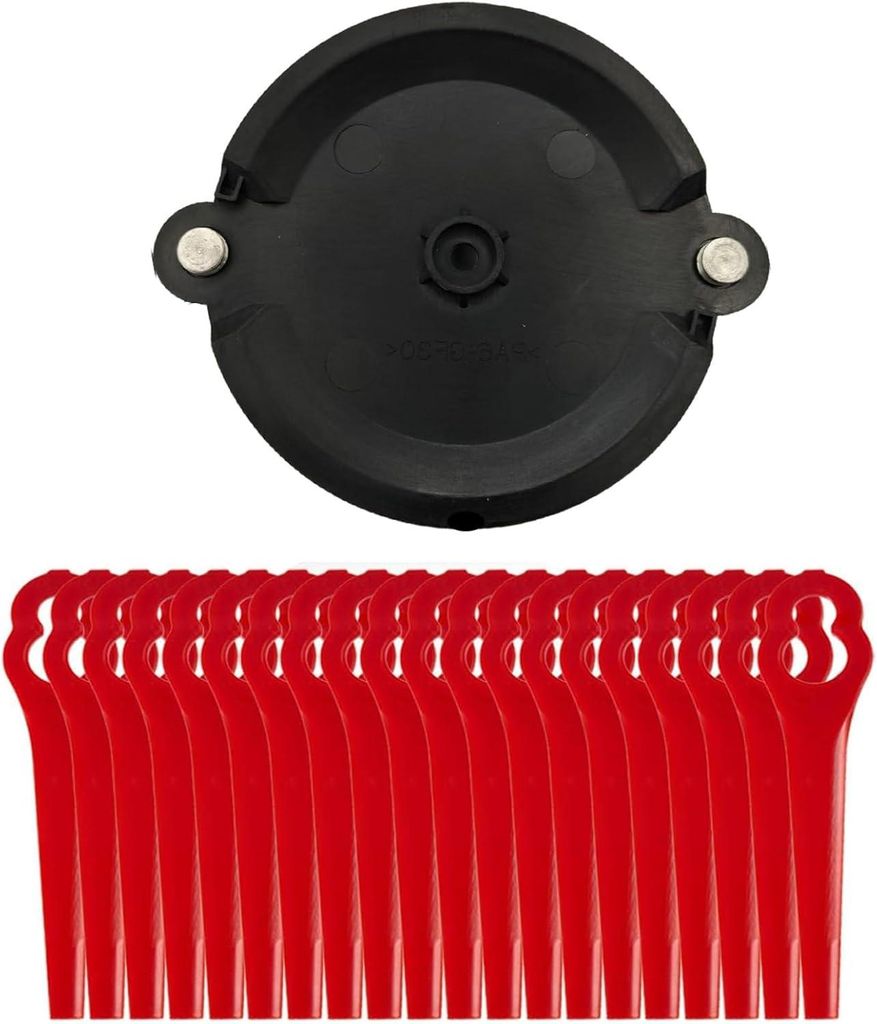 Kunststoff Ersatzmesser Trimmer Set, Rasentrimmer Produktbild 
