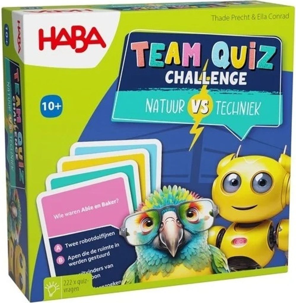 Haba Team Quiz Challenge Natur gegen Technik