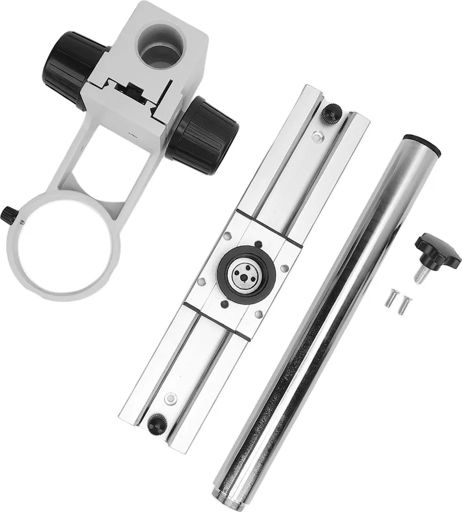 Support de microscope anti-vibration en métal pour lames et appareils