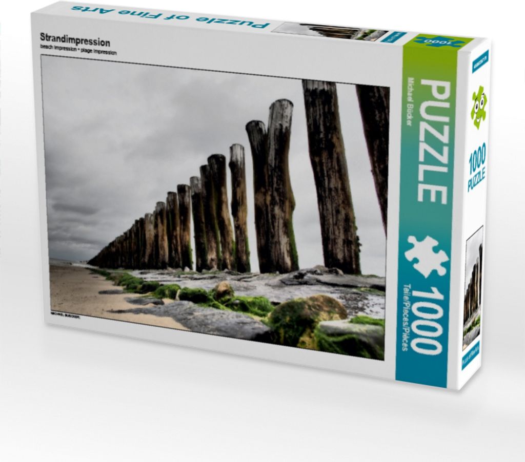 Calvendo Strandimpression 1000 Teile Puzzle quer 640x480mm, Bücker Michael; 7313274