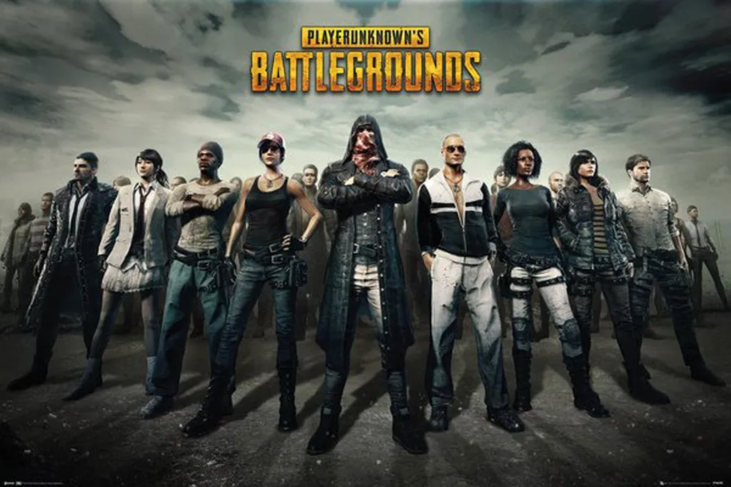 Décoration Murale PUBG avec Rails en Bois pour Chambre d'Ado ou Salon