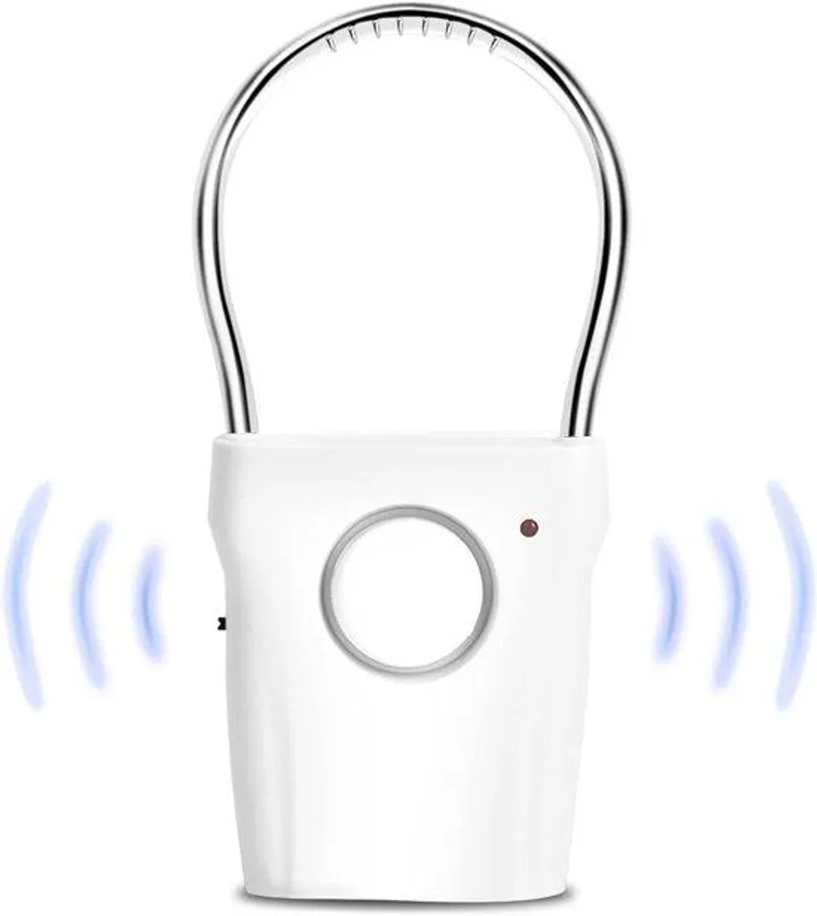 Système d'alarme 120 dB avec capteur tactile pour sécurité domestique