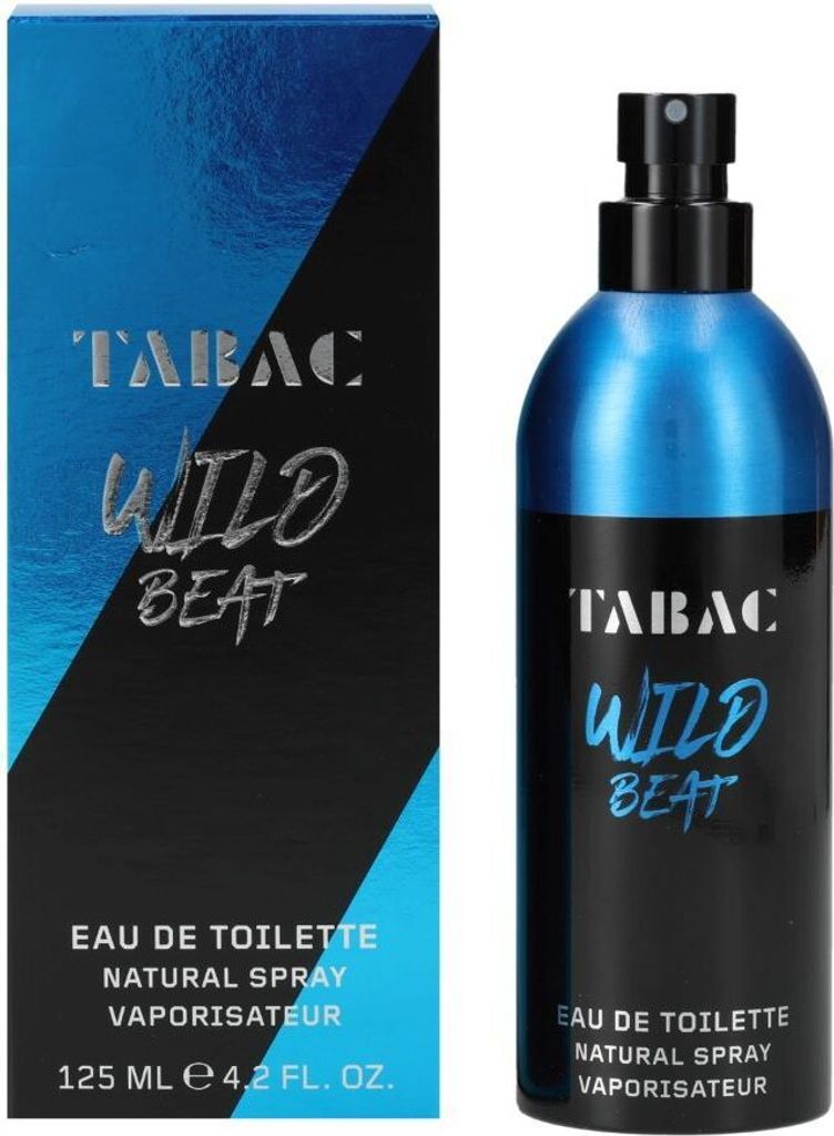 Tabac Wild Beat EDT Natural Spray langanhaltender und Produktbild 