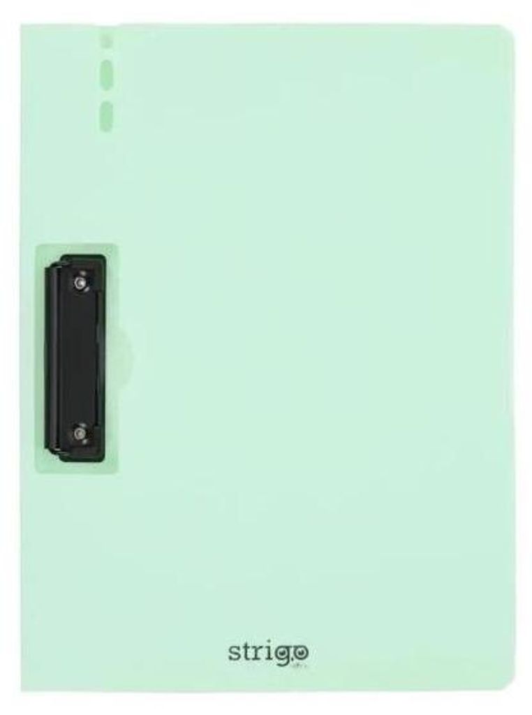 A4-Tafel mit seitlichem Clip, mintfarben, STRIGO