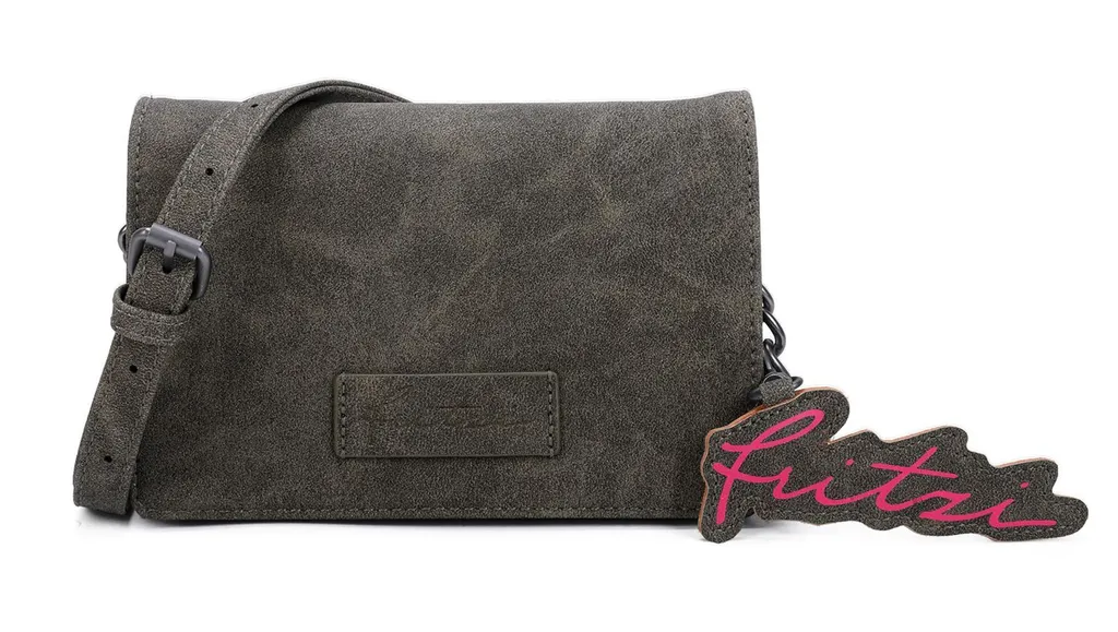 Fritzi aus Preußen borsa a tracolla Jakx Chai06 Cross Bag Deep Jungle verde