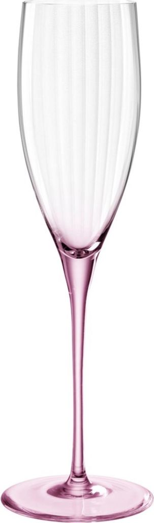 Leonardo Sektglas Poesia, Sekt Glas, Champagnerglas, Champagner, Kristallglas, Rose, 250 ml, 022377