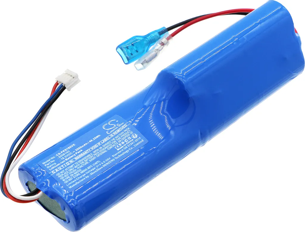 Batterie Premium TECHTEK pour Fakir AS 1800 T remplaçant la pièce 3056140