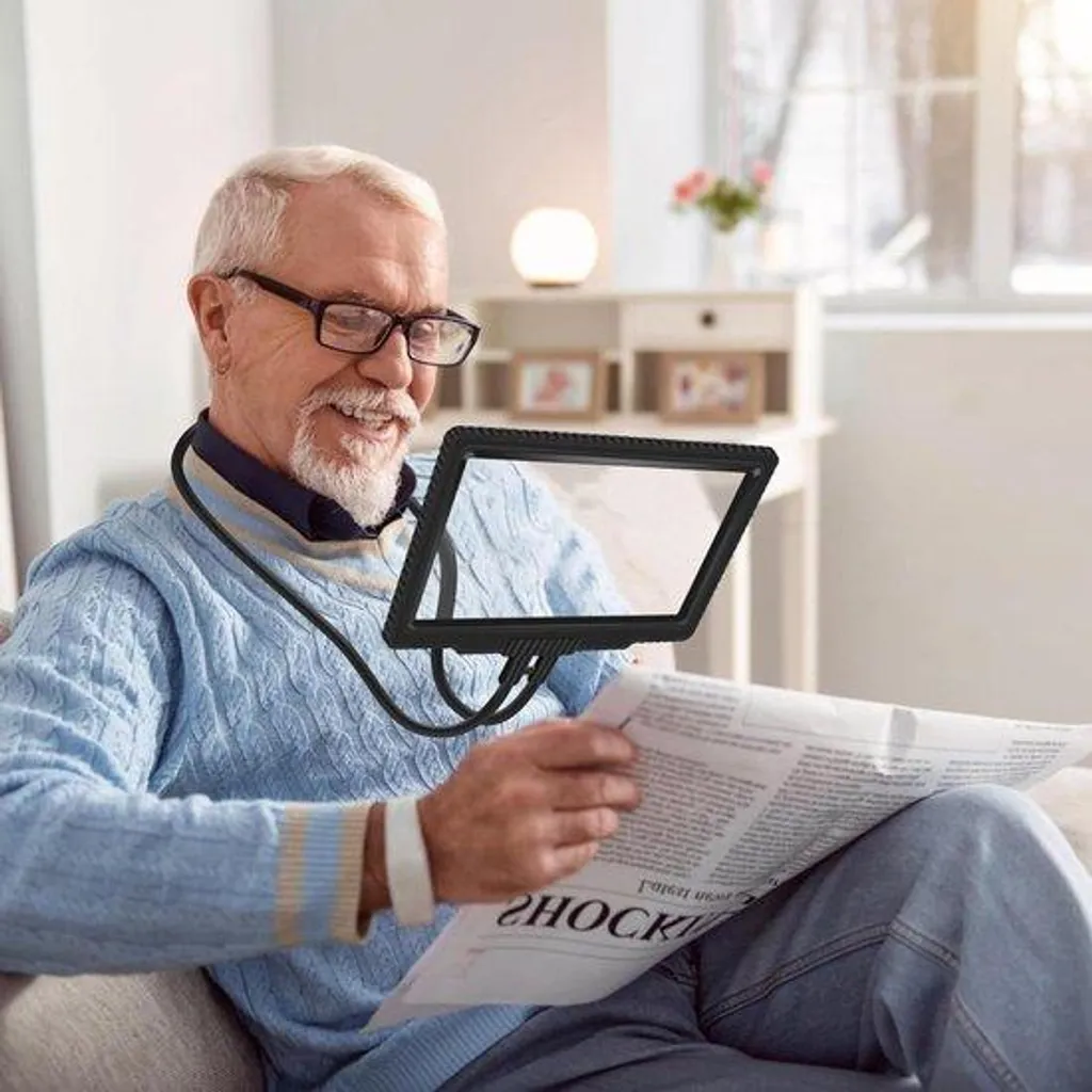 Lunettes de lecture avec tour de cou pour seniors - Fini les lunettes perdues