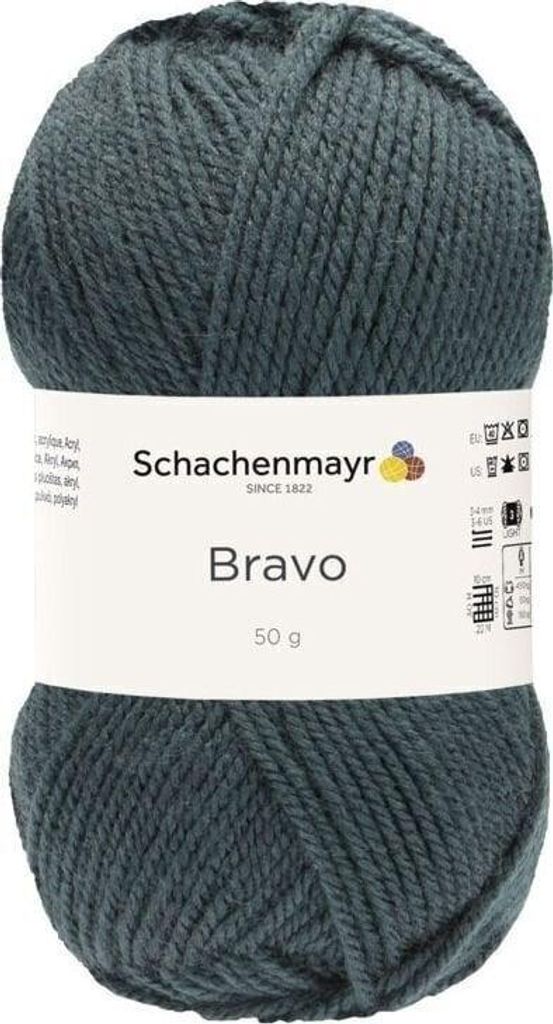 Schachenmayr Bravo, 50g Waldgrün Handstrickgarne Produktbild 