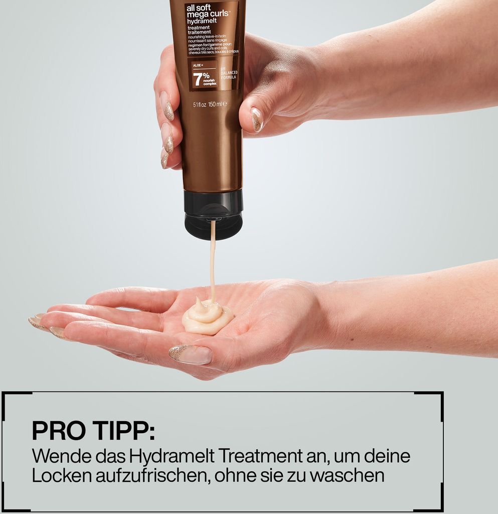 Redken All Soft Mega Curls HydraMelt Leave-In Conditioner Produktbild 7
