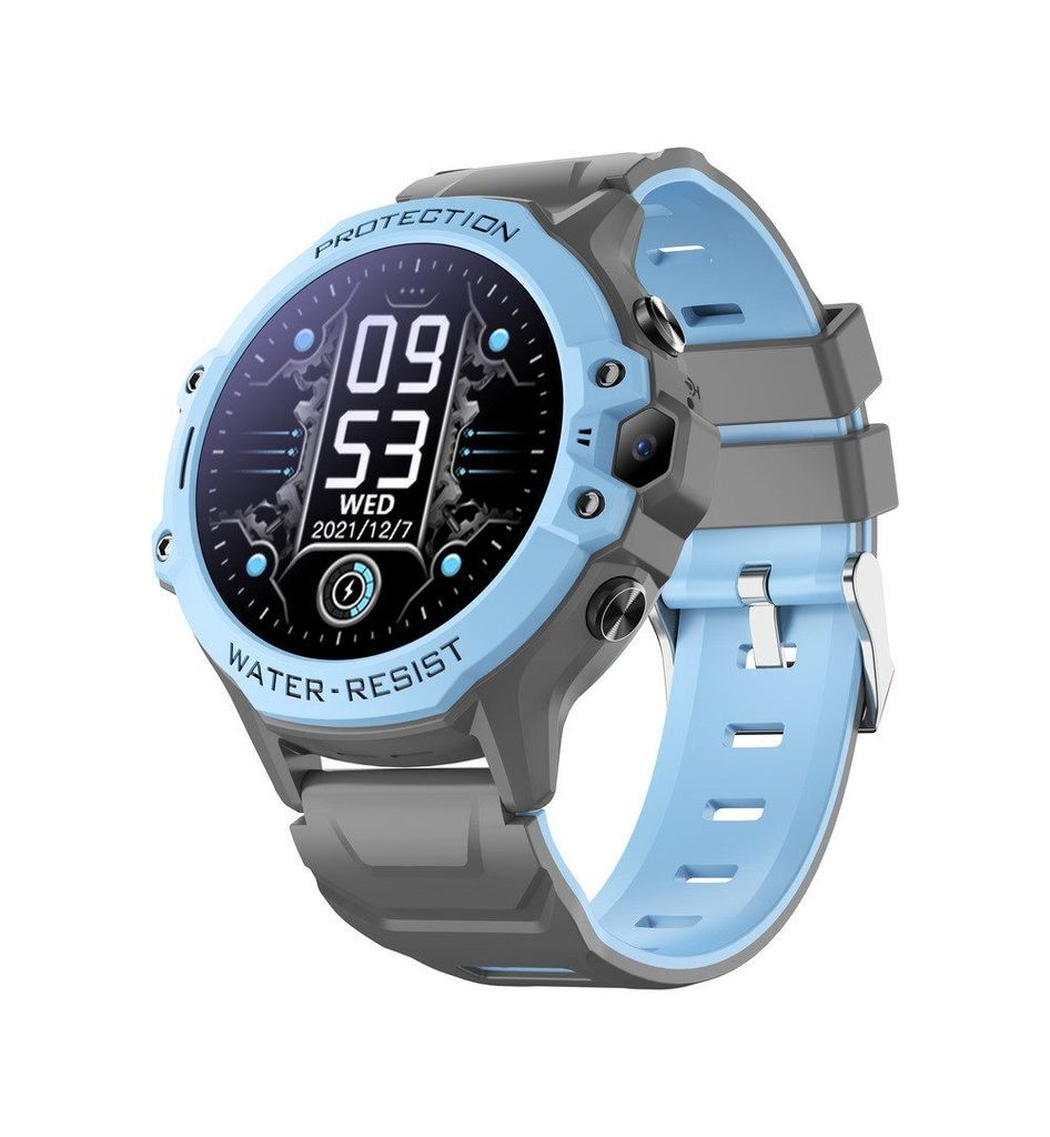 IPX7 wasserdicht GPS-Tracker, Anruf, SOS Kinder's 1,32 Zoll 4G Smartwatch mit GPS, Schrittzähler & Schlafmonitor & SOS beste funktions Fitness uhr