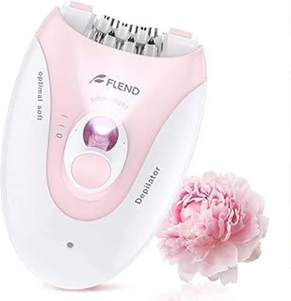 Depilatore Donna Elettrico USB con Luce LED - Epilatore Gambe e Braccia