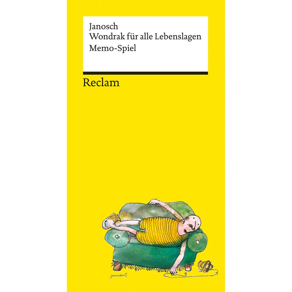 Janosch: »Wondrak für alle Lebenslagen«. Memo-Spiel