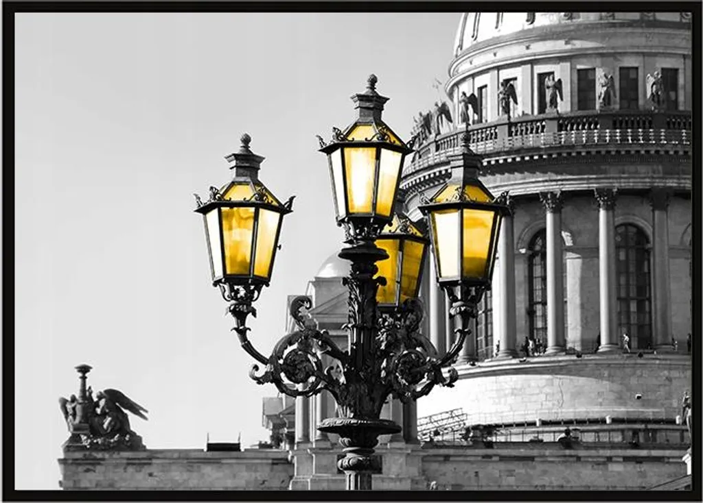 Offerta Poster Incorniciato 53x73 San Pietroburgo P1065 - Spedizione Rapida