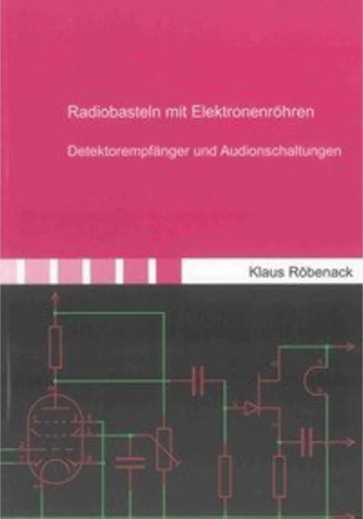Kit Radiobasteln mit Elektronenröhren : montage radio à tubes rétro