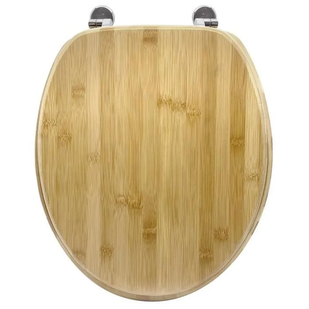 Sedile WC Gelco GEL3467937116698 Bamboo Naturale - Copriwater Universale
