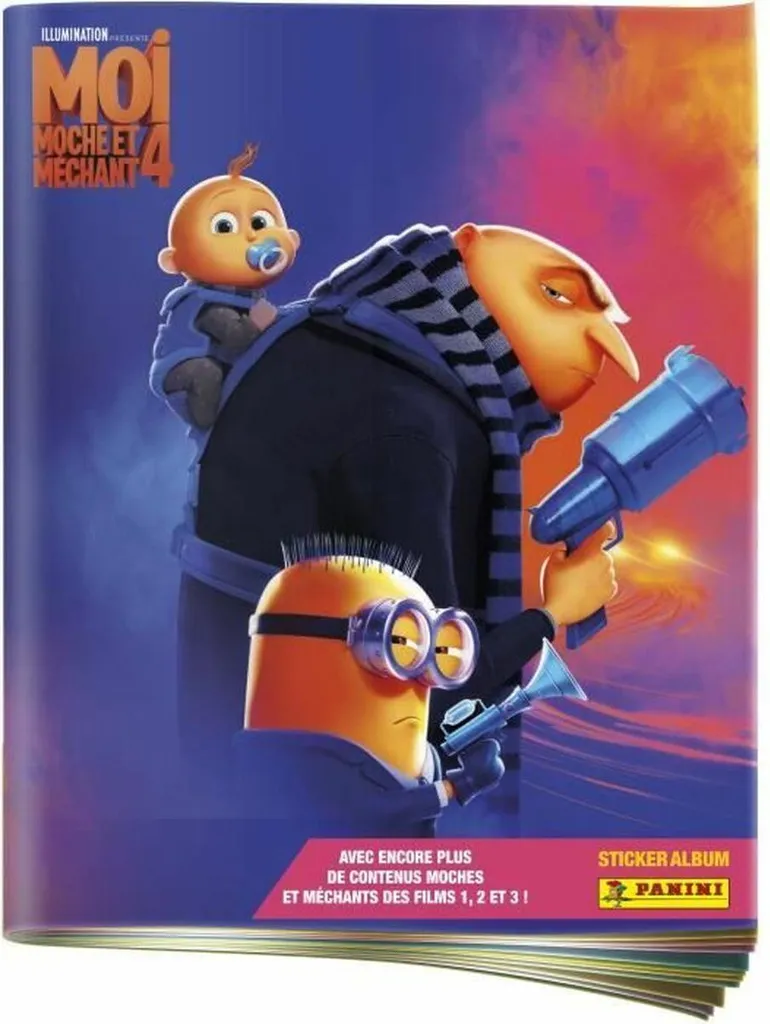 Collezione Panini Despicable Me 4: Rivivi il Mito dei Minions