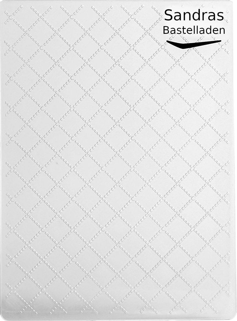 Sandras Embossing-Prägefolder/ -schablone 10,8x15cm Drahtzaun