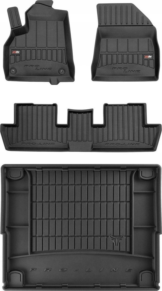 SET 3D Gummimatten Peugeot 3008 1 2009-2016 g
