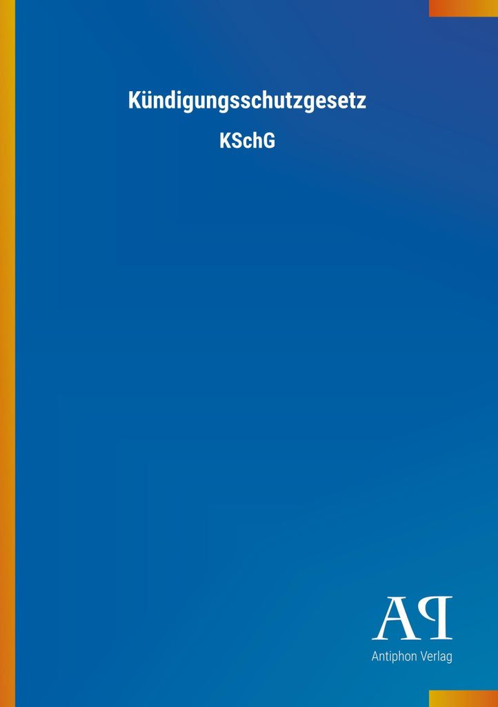 Kündigungsschutzgesetz