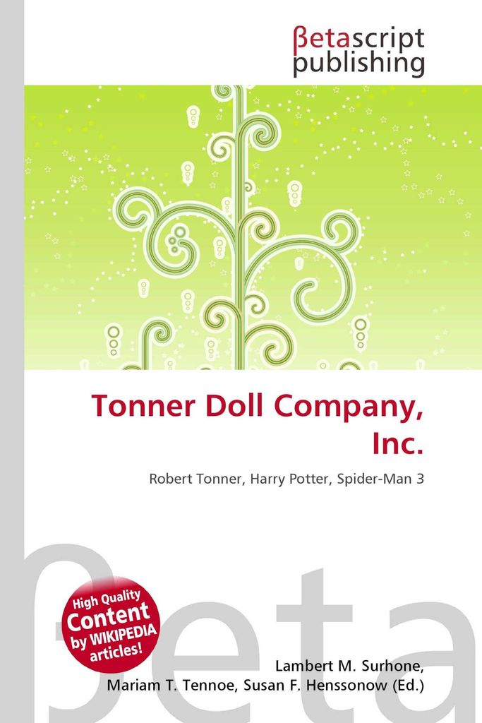 Tonner Doll Company, Inc.