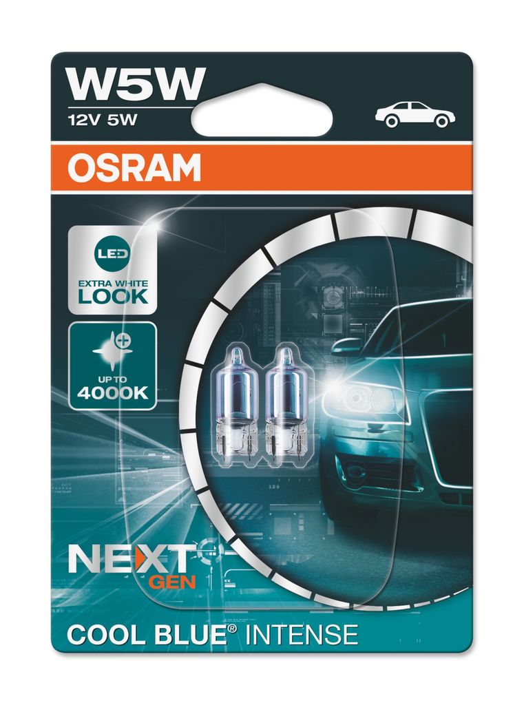 2xOSRAM Blinkerbirne 2825CBN-02B für VW Golf IV Schrägheck Produktbild 