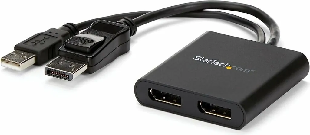 Hub MST DisplayPort 1.2 StarTech MSTMDP122DP double écran 4K PC Windows - 14