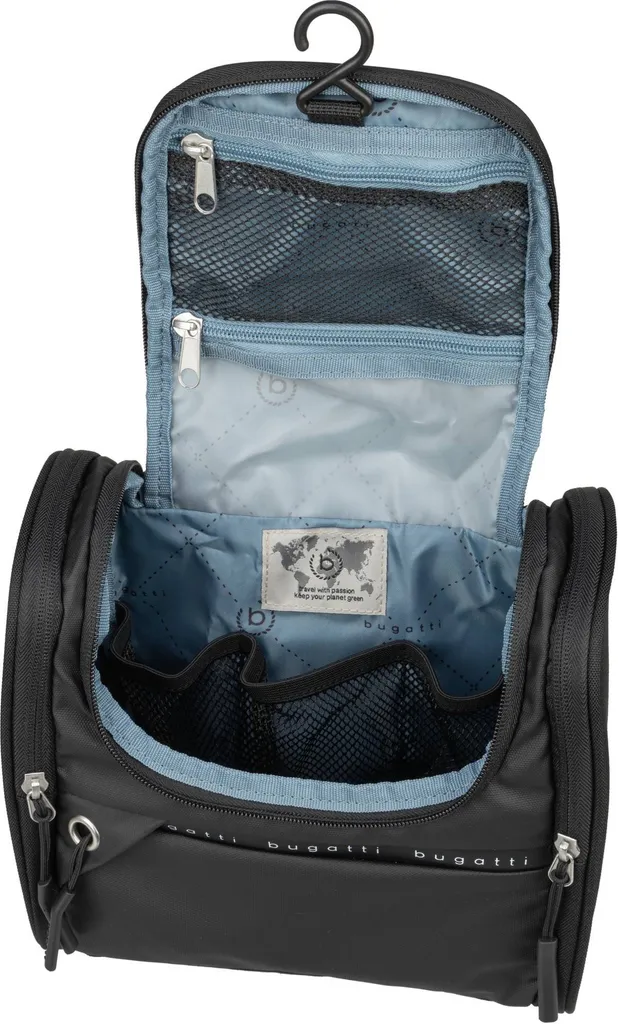Borsa Toilette Bugatti Blanc DeLight - Impermeabile e Resistente - 27