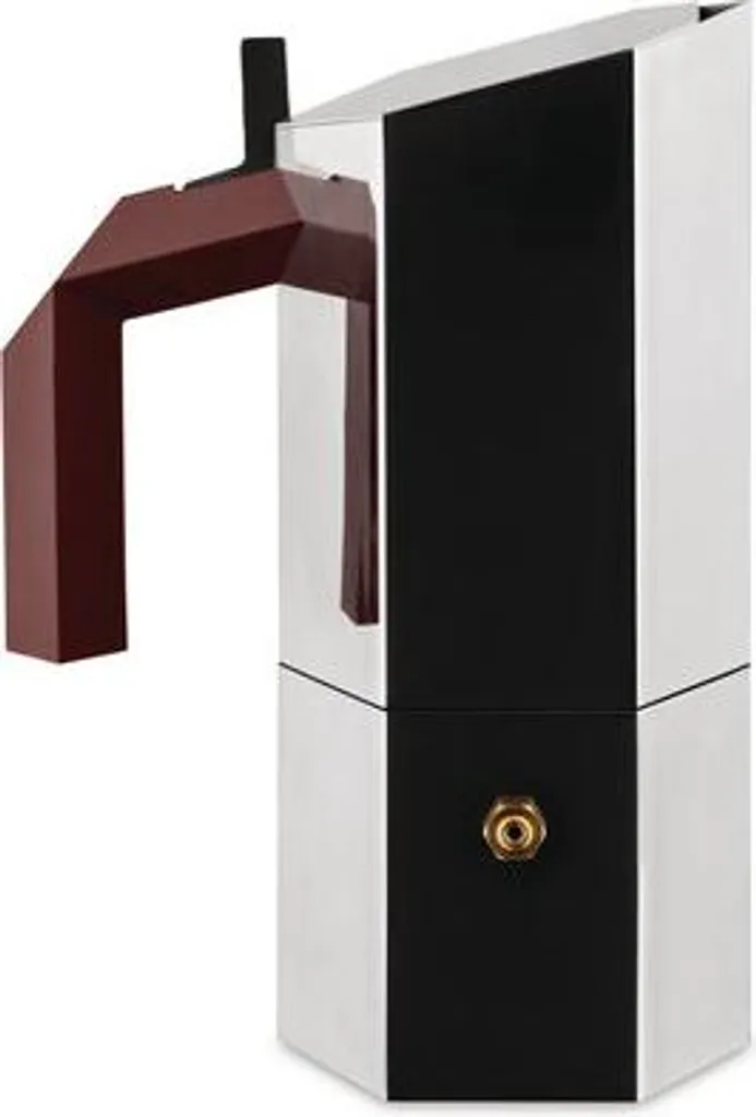 Cafetière Alessi Menhir 3 Tasses pour un Espresso Matinal Incomparable