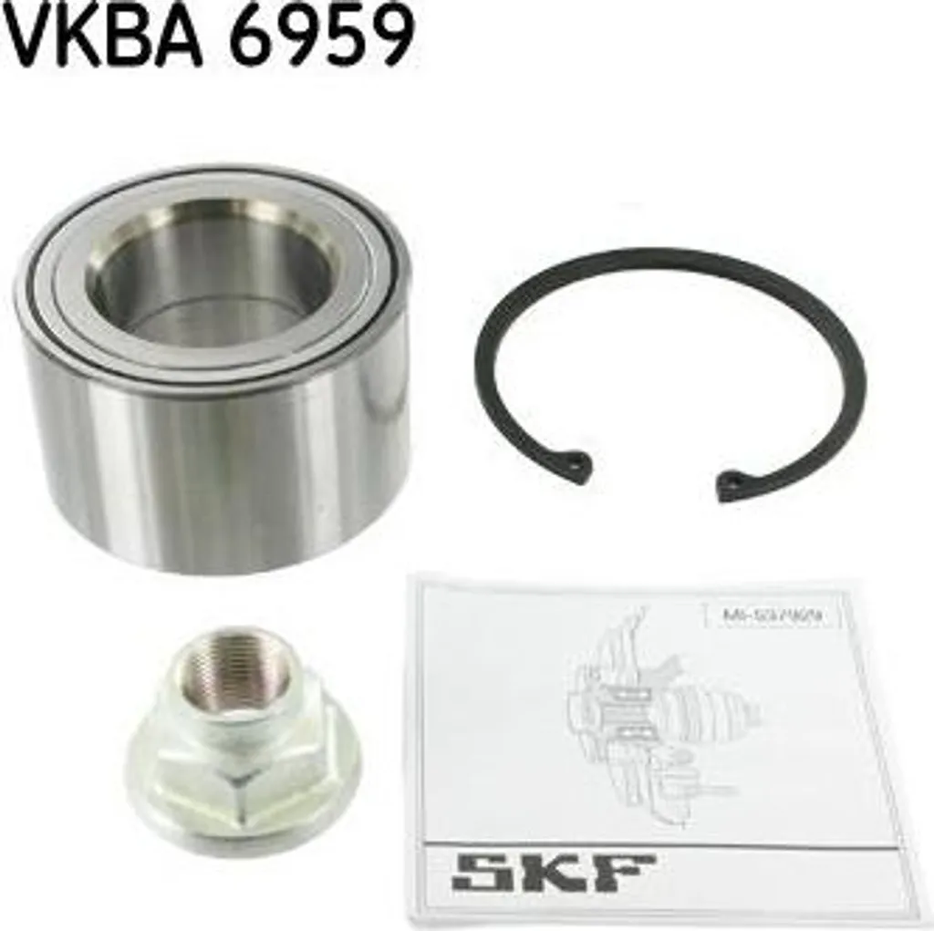 Réparer train avant avec le kit roulement de roue SKF VKBA 6959 Lexus