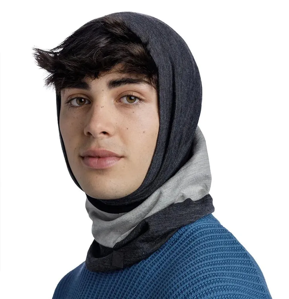 Buff Merino Move Graphite - Tour de cou anti-froid et sans odeurs
