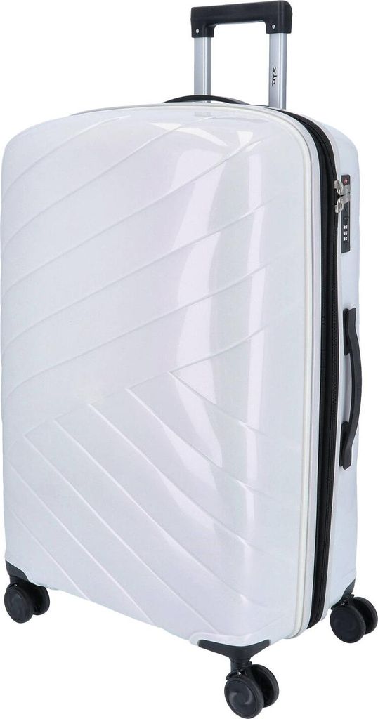 DYX 4 Rollen Koffer L 76 cm Dubai weiß : weiß Farbe vom Hersteller: weiß