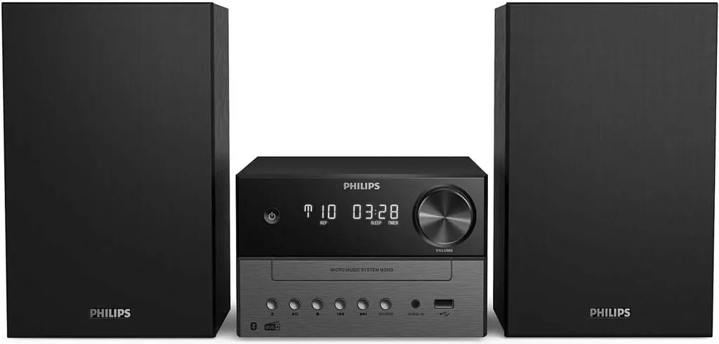 Chaîne Micro Hi-Fi Philips TAM3505M2 avec Radio Numérique DAB+ et USB