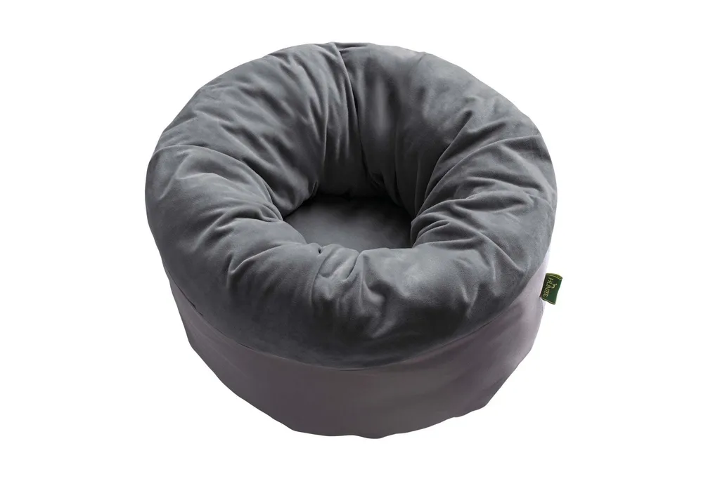Panier Hunter Miranda Anthracite Ø 50 cm avec Rembourrage Ultra Moelleux
