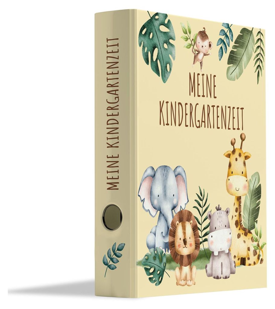 Friendly Fox Kindergarten Ordner, DIN A4 Waldtiere Produktbild 