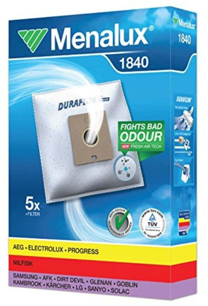 MENALUX Staubsäcke für AEG,Privileg,Samsung (5Stk) 1840 Immagine del prodotto 