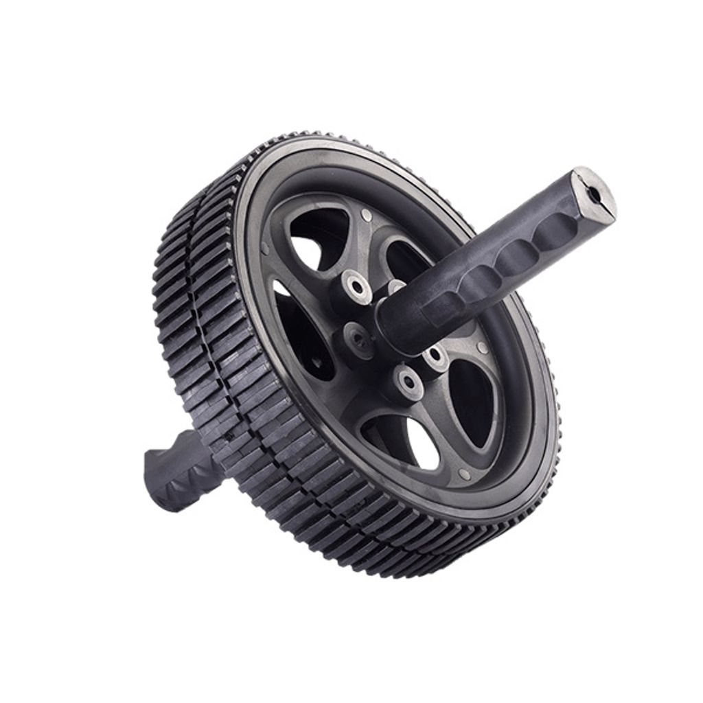 Matchu Sports Bauchmuskeltrainer Ø 15cm - Bauchroller - Ab Wheel - Bauchtrainer Rolle