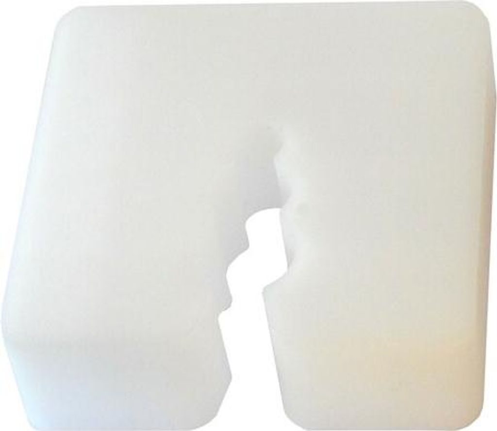 Abstandshalter 15 mm - 100er-Pack - Distanzplatten zum Ausrichten & Ausgleichen - Hart-PVC